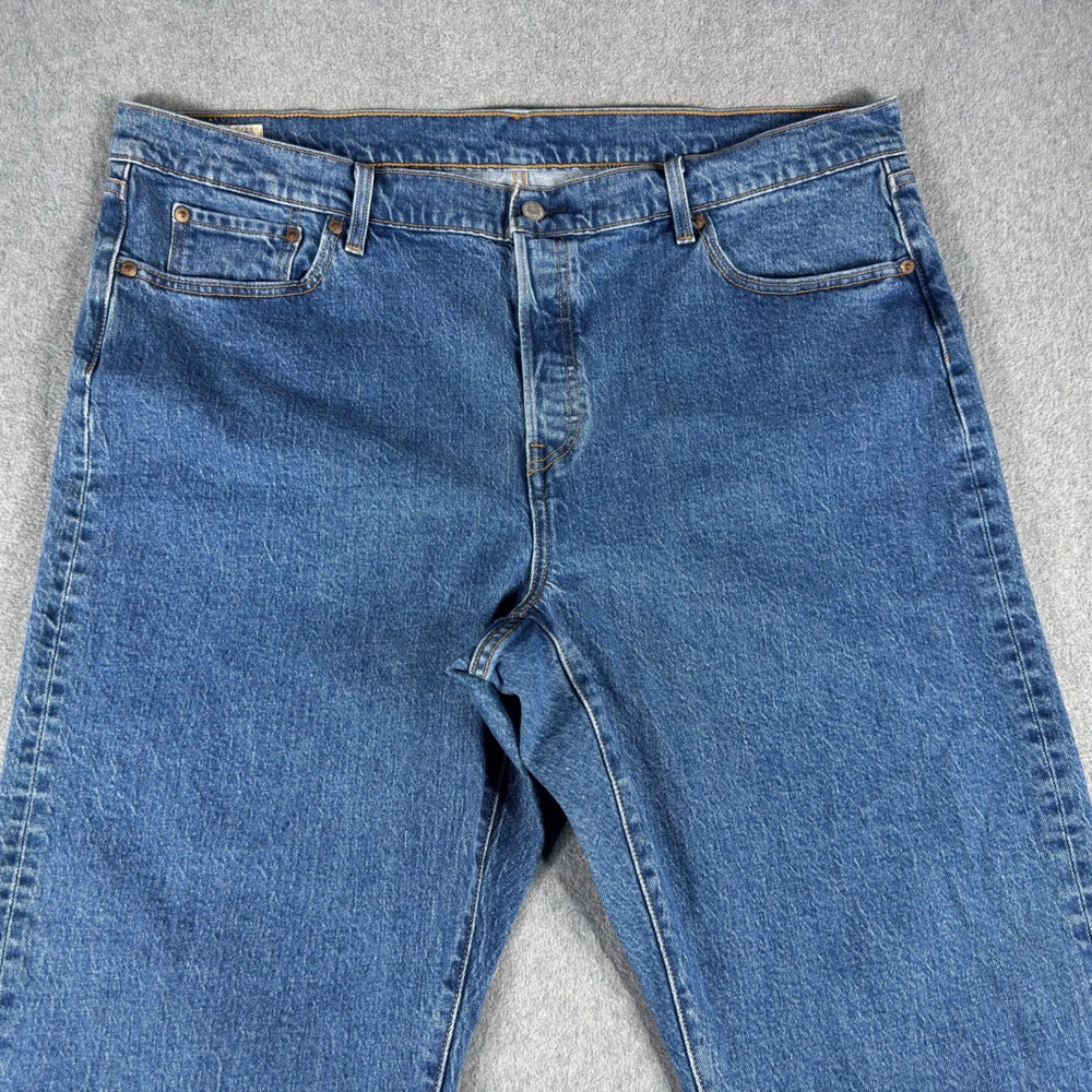 Levis Womens Jeans 20W (42x26) Premium 501 Button Fly Big E - Picture 4 of 15